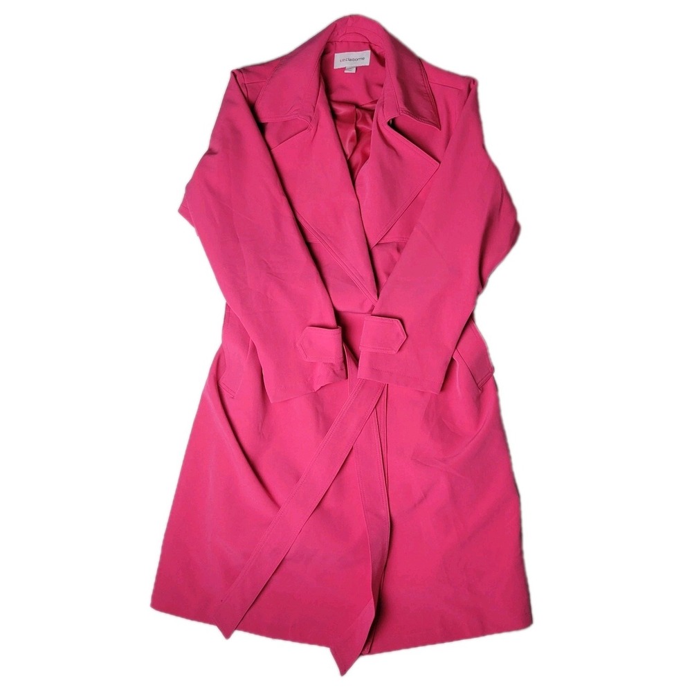 Liz Claiborne Pink Trench Coat